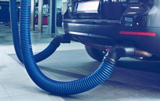 Ablufttechnik - Abluftschläuche für KFZ-Werkstätten